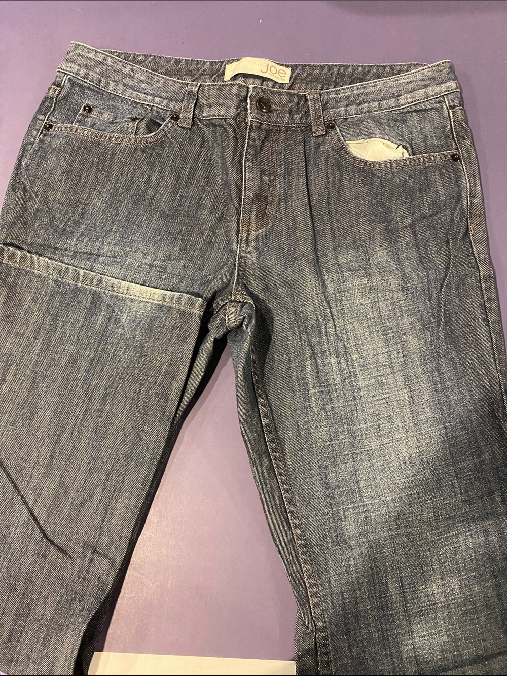 Joe Fresh Women's Faded Blue Boot Cut Jeans
